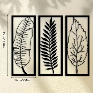 Adorno Metálico para Colgar en la Pared, Obra de Arte Decorativa, Acento Decorativo para el Hogar - Product Image 6