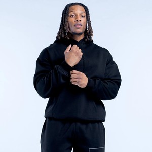 Sudadera con Capucha de Forro Polar para Hombre, Diseño Personalizado con Logotipo, Corte Regular, Color Sólido, Bolsillo Delantero, Manga Regular, Informal, Invierno - Product Image 6