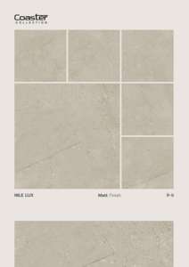 Baldosa de porcelana de 60x60 cm con superficie mate grabada, diseñada para crear un piso interior texturizado, tranquilo y equilibrado. - Product Image 4