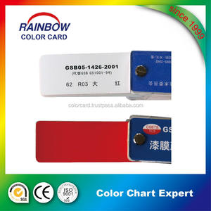 Printing Service Wholesale National Standard <b>Gloss</b> Color Card Fandeck Supplier for Floor Paint Custom Art <b>Paper</b> Film Lamination - Product Image 2