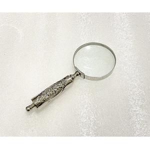 Lupa de Estilo Clásico con Mango en Relieve, Lente de Aumento 3X/10X para Leer Libros y Periódicos - Product Image 1