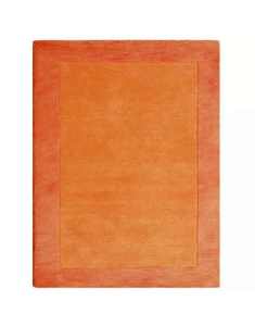 Modern Rust Abstract Embroidered Woolen Carpet Rug Set Non-Slip Hand Woven Factory High Quality Minimum Order 1 Piece for Living - Product Image 1