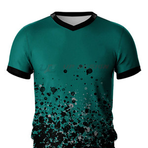 Ensemble d'uniformes de rugby unisexes pour adultes, confortables, respirants, à séchage rapide, de haute qualité, sublimés avec logo et design personnalisés - Product Image 4