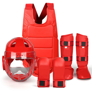 Lightweight Leather Taekwondo Set for Martial Arts Training and Daily Safe Practice Use - Product Image 1