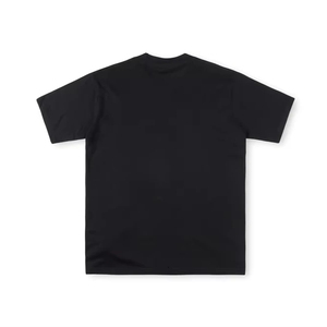 Camiseta de Manga Corta de Algodón Puro con Estampado de Cara Sonriente Dorada de Verano - Product Image 3
