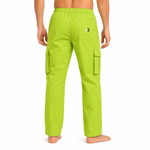Pantalon cargo pour homme en tissu doux et respirant, avec poches de rangement pratiques, coupe décontractée et style moderne pour un confort quotidien. - Product Image 3