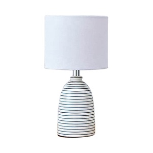 Lámpara de mesa de inspiración costera, decoración de sala de estar de lujo para el hogar, lámpara de nuevo diseño, lámpara de luz de sombra de gran tamaño hecha a mano de alta calidad - Product Image 1