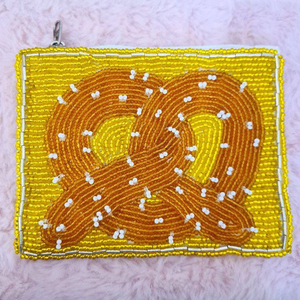 Mini Classic Coin Purse Hand Embroidery Beaded Pouch Eco-Friendly Durable Small Saving Pouch <b>Key</b> Cash Card Mixed Colors Daily - Product Image 5