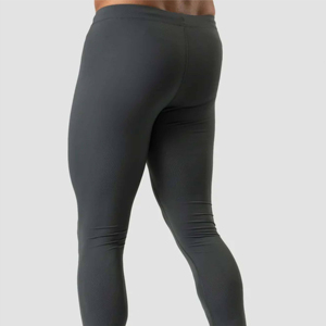 Leggings de yoga personnalisés à taille élastique, taille haute, pour musculation, entraînement, compression, sport, pour hommes - Product Image 2