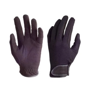 Professional Equestrian Horse Riding Gloves Custom Horse Riding Gloves <b>Synthetic</b> <b>Leather</b> for Men Anti Split Horse Riding Gloves - Product Image 2