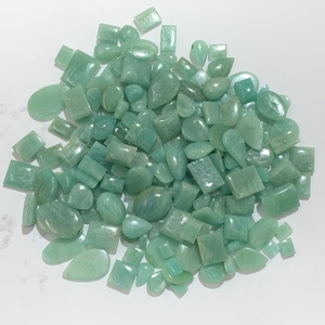 ลูกปัดพลอยอัญมณีสีเขียวทรงหลวมเกรดอเมซอนคริสตัลอัญมณีเกรดพรีเมี่ยมเกรด AAA - Product Image 3