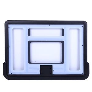 Canestro da Basket Portatile Regolabile in Altezza con Tabellone in PVC, Design Trasparente, Cerchio Resistente per Giocatori Adolescenti - Product Image 4