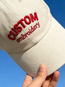 Custom Premium 6-Panel Mid-Profile <b>Baseball</b> <b>Cap</b> with Embroidered Logo Adjustable Cotton Casual Hat from Hot Supplier in Vietnam - Product Image 2