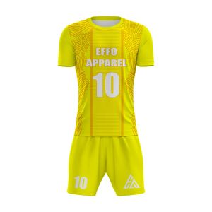Nouvelle Arrivée Vente Chaude Tenue de Football Homme Sportswear Prix de Gros Pas Cher Séchage Rapide Coupe Slim Short 100% Polyester Uniforme de Football - Product Image 3