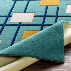 Tapis rustiques de style farmhouse, tissés à la main en laine, pour salon, chambre et maisons modernes - Product Image 1