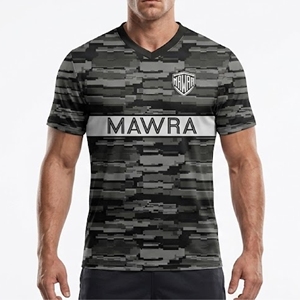 Camiseta de Fútbol Mawra de Alta Calidad al por Mayor, Uniformes de Equipo Sublimados Personalizados, Camiseta de Entrenamiento de Fútbol Unisex, Ropa Deportiva de Secado Rápido - Product Image 1