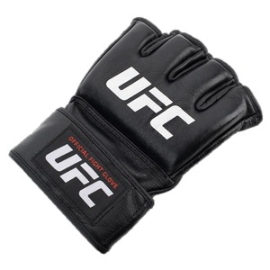 ถุงมือชกมวย MMA แบบสั่งทำพิเศษสำหรับ UFC น้ำหนักเบา ปิดด้วยแถบตีนตุ๊กแก หนังวัวแท้ สำหรับฝึกศิลปะการต่อสู้กลางแจ้ง สำหรับผู้ใหญ่ - Product Image 4