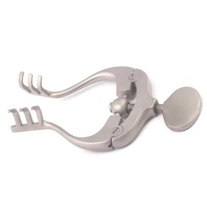 Surgical Stainless Steel Manual Jansen Retractor 100 mm Blunt 25-042-100 Reusable Surgical <b>Instrument</b> for Gentle Tissue - Product Image 3