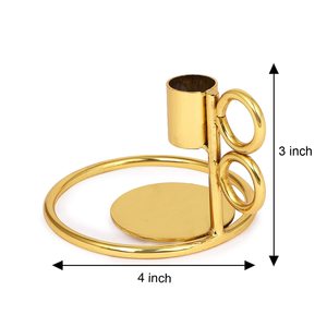 Round Candle Holder <b>Stand</b> for Home Decorative Tabletop Candle Holder Modern Centerpiece for Living Room Dining Shelf - Product Image 5