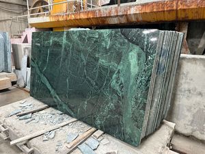 Losas y Bloques de Mármol Verde Moderno para Pisos, Revestimiento de Paredes, Cocina, Baño y Proyectos de Diseño Interior de Lujo - Product Image 4