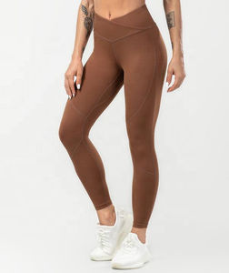 Conjuntos de Yoga para Mujer, Transpirables, Chaleco Sólido, Leggings, Pantalones, Ropa Deportiva para Correr, Top de Gimnasio, Ropa Deportiva - Product Image 5