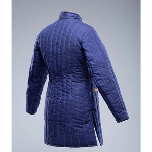 Manteau rembourré bleu, Gambeson, vêtements médiévaux pour hommes, tenues médiévales, veste historique, vente en gros sur mesure - Product Image 5