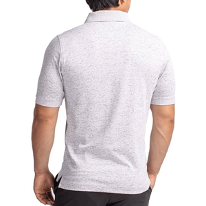 Camisa de Golf de Manga Corta para Hombre, Elegante, Casual, con Patrón Sólido, 100% Algodón, Antiarrugas, de Primera Calidad - Product Image 5