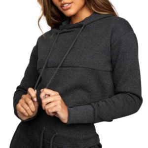 Conjunto de 2 Piezas de Ropa Deportiva de Invierno para Mujer, Tallas Grandes, 100% Algodón, Estilo Urbano, con Logotipo Personalizado, Sudadera con Capucha y Pantalones Jogger, Tallas 2XS a 5XL - Product Image 1