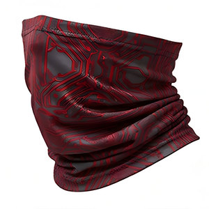 Cache-cou robuste pour le travail, en mélange de polyester et de spandex, design tactique polyvalent pour une protection du visage toute saison - Product Image 4