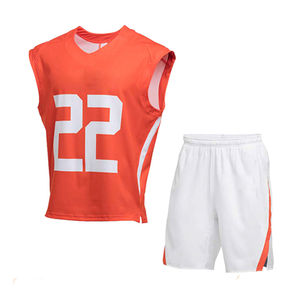 Ensemble d'uniformes de lacrosse 100% polyester, shorts avec maillots sans manches, séchage rapide, respirant, uniforme de lacrosse - Product Image 1