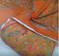 Collection Boutique : Ensemble en Lin Mélangé Imprimé Longueur Costume avec Dupatta pour Magasins de Détail de Mode et Vendeurs de Vêtements Ethniques
