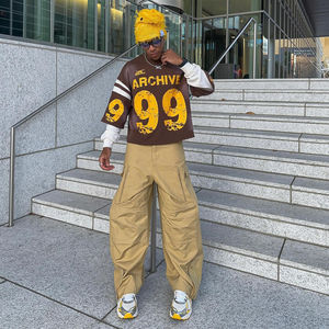 T-shirt Homme Personnalisé avec Logo, Style Vintage Délavé à l'Acide, Coton Lourd Effet Vieilli, T-shirt Oversize Vierge 100% Coton pour Homme - Product Image 3