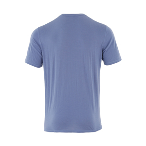 T-shirt respirant à manches courtes, col en V, couleur unie, coupe classique pour homme – Fournisseur OEM de marques privées - Product Image 2