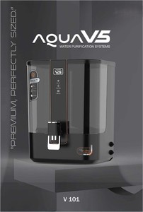AQUA V5 MIRROR BLACK <b>REVERSE</b> <b>OSMOSIS</b> WATER TREATMENT DOMESTIC <b>SYSTEM</b> WALL MOUNT TABLE TOP WATER PURIFIER <b>SYSTEM</b> LED FOOD GRADE - Product Image 6