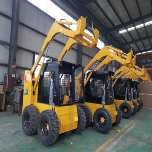 Cargadora compacta de servicio pesado JC65 para movimiento de tierras, preparación de sitios, transporte de escombros y eficiencia en el trabajo diario - Product Image 1