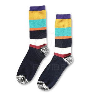 Comfortable Fit Winter Crew <b>Thick</b> <b>Women</b> <b>Socks</b> Breathable Cotton Fabric Soft Stretch Cuff Detail Office Gym Casual Daily Wear - Product Image 2