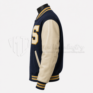 Chaqueta Universitaria al por Mayor, Personalizable con Logotipo, Chaqueta de Invierno para Universidad, Chaqueta Universitaria de Lana de Buena Calidad para Hombre, Chaqueta de Béisbol - Product Image 4