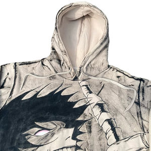 Sweat à capuche personnalisé Amine, imprimé sur toute la surface, pour hommes, sweat à capuche Amine imprimé surdimensionné - Product Image 2