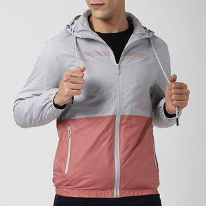 Veste anorak de randonnée sur mesure grande taille pour homme, produit très demandé, manches régulières, coupe-vent en nylon pour la course à pied - Product Image 1