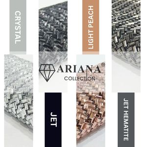 Lámina de Cristal Color Durazno Claro A-2158 – Lámina de Malla de Cristales de Primera Calidad para Prendas, Vestidos de Novia, Manualidades y Joyería - Product Image 5