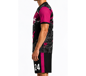 Maillot de football unisexe personnalisé par sublimation, ensemble d'entraînement rétro vintage, tenue de football respirante à séchage rapide, tissu premium - Product Image 5