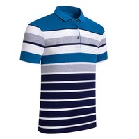 T-shirt de sport décontracté pour homme, 100 % coton lavé, séchage rapide, respirant, idéal pour le golf, le tennis et l'entraînement