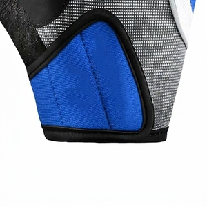 Gants de vélo légers et imperméables pour l'été, demi-doigts, avec fermeture auto-agrippante, antidérapants en silicone, unisexe, haute qualité - Product Image 6