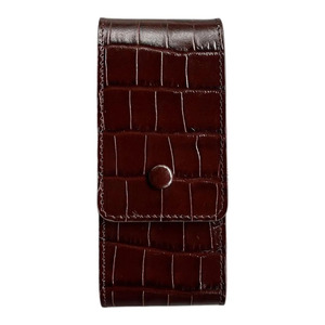 Estuche de cuero de diseño para cigarros con cortador incorporado, accesorio de lujo para cigarros modernos y coleccionistas, a la venta a un precio muy bajo. - Product Image 5