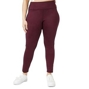 Venta al por mayor de alta calidad sólido sin costuras suaves mallas de entrenamiento Fitness trajes Yoga pantalones 100% algodón mallas de las mujeres 2025 - Product Image 1