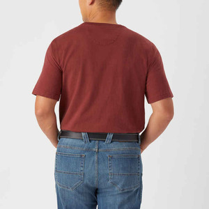 Camiseta Blanca Básica de Cuello Redondo para Hombre, Diseño de Alta Calidad, 100% Algodón, Transpirable, de Secado Rápido, Personalizable con Impresión, Venta al Por Mayor - Product Image 3