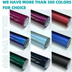 Anti ingiallimento colore TPU PPF <span class=keywords><strong>fantasia</strong></span> giallo fluorescente all'ingrosso pellicola di colore PPF per auto - Product Image 6