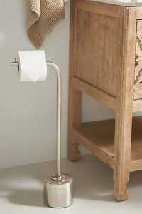 Porte-rouleau de papier toilette mural antidérapant en bois de style américain vintage avec plaque de fixation trèfle pour salle de bain - Product Image 6