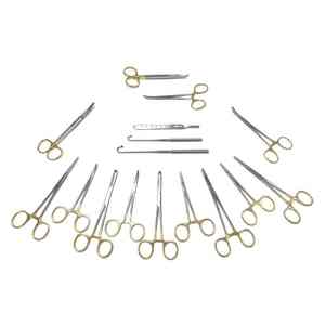 Juego de Pinzas para Tejidos Blandos de Alta Calidad, Acero Inoxidable Alemán, Manual, Profesional, para Disección, Cirugía y Ortopedia - Product Image 4