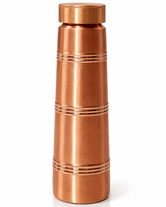100% Pure Copper Handmade Sports Design 900-1000ml Eco-Friendly Leak Proof Joint Free Water <b>Bottle</b> for Drinking Water - Product Image 2